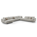 Современная модульная система мягкой мебели Zartаrn 6-ти местный угловой диван варинант исполнения - 1 | Loft Concept в Сочи