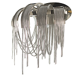 Бра с металиическими цепочками и дугообразными элементами Atlantis Chain варинант исполнения - 3 | Loft Concept в Сочи