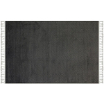 Ковер из полиэстера Black and white continent варинант исполнения - 1 | Loft Concept в Сочи