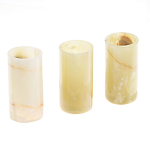 Ваза настольная цилиндрической формы из оникса Stone Vase варинант исполнения - 2 | Loft Concept в Сочи