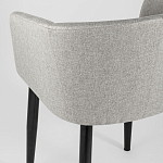 Мягкое кресло на металлических ножках Shaggy Grey варинант исполнения - 7 | Loft Concept в Сочи