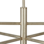 Люстра с 6-ю белыми матовыми плафонами из стекла в форме цилиндра Longitude варинант исполнения - 2 | Loft Concept в Сочи