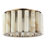 Потолочный светильник из стекла и премиального алебастра Ravishment варинант исполнения - 2 | Loft Concept в Сочи