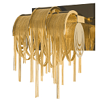 Бра с перфорированными металлическими дугами и цепочками 22 см Atlantis Chain варинант исполнения - 5 | Loft Concept в Сочи