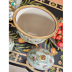 Ваза с крышкой и цветочным узором Genuine Chinese Classics варинант исполнения - 6 | Loft Concept в Сочи