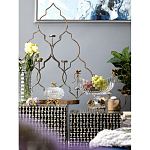 Конфетница прозрачная стеклянная на бронзовых ножках в виде морских коньков с крышкой в виде ракушки Eden Garden варинант исполнения - 6 | Loft Concept в Сочи