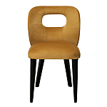 Стул велюровый горчичный Verified варинант исполнения - 2 | Loft Concept в Сочи