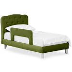 Кровать с мягким изголовьем Luna Palmer Bed варинант исполнения - 2 | Loft Concept в Сочи