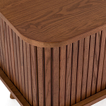 ТВ-тумба с двумя раздвижными дверцами Toinette Brown TV Stand варинант исполнения - 4 | Loft Concept в Сочи