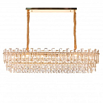 Люстра овальная с хрустальными подвесками Gorgeous Crystal Light варинант исполнения - 2 | Loft Concept в Сочи