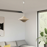 Подвесной вязаный бежевый светильник «Звезда Востока 01» варинант исполнения - 2 | Loft Concept в Сочи