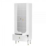 Витрина белая двухдверная с ящиком Expanses of Beauty варинант исполнения - 2 | Loft Concept в Сочи