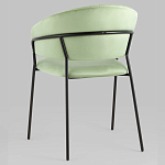 Стул в велюре фисташкового цвета Horizon варинант исполнения - 5 | Loft Concept в Сочи