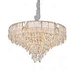 Люстра с каскадом из прозрачного хрусталя Constant Sparks варинант исполнения - 8 | Loft Concept в Сочи