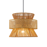 Подвесной светильник с абажуром из натуральных материалов Light Inside the Cell варинант исполнения - 1 | Loft Concept в Сочи