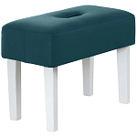 Мягкий пуф на белых ножках Winton Pouf варинант исполнения - 7 | Loft Concept в Сочи