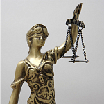 Статуэтка бронзовая Фемида Bronze Goddess варинант исполнения - 1 | Loft Concept в Сочи