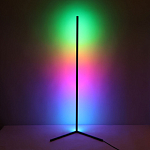 Торшер черного цвета на угловом основании Arteriors варинант исполнения - 2 | Loft Concept в Сочи