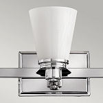 Бра для ванных комнат с белыми стеклянными конусными плафонами Hinkley варинант исполнения - 2 | Loft Concept в Сочи