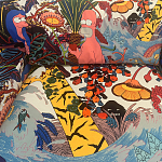 Мебельная ткань Велюр Simpsons in Paradise Т4-88 варинант исполнения - 1 | Loft Concept в Сочи