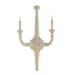 Бра из дерева в форме подсвечника Coastal Aesthetics варинант исполнения - 1 | Loft Concept в Сочи