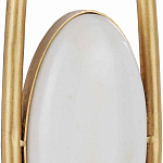 Торшер золотой c декоративной мраморной вставкой на каркасе Kernel варинант исполнения - 2 | Loft Concept в Сочи