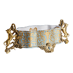 Чаша с орнаментом на бронзовых ножках в виде львов Eden Garden варинант исполнения - 1 | Loft Concept в Сочи