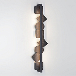 Бра вертикальное с черными кругами и квадратами Gravyura варинант исполнения - 5 | Loft Concept в Сочи