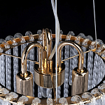 Люстра с подвесными рифлеными стеклянными трубками Nembus варинант исполнения - 18 | Loft Concept в Сочи