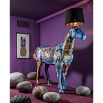 Большой Торшер Лошадь с ручной авторской росписью Feral Stallion варинант исполнения - 1 | Loft Concept в Сочи