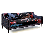 Диван ZAMBEZI Sofa Лиловый цвет варинант исполнения - 2 | Loft Concept в Сочи