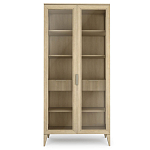 Витрина стеклянная 2-х дверная с ящиками и 5-ю полками Harper Line варинант исполнения - 2 | Loft Concept в Сочи