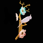 Бра с цветочным декором и птичкой Miscellaneous herbs варинант исполнения - 2 | Loft Concept в Сочи