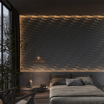 Гипсовая 3D Панель FIN варинант исполнения - 2 | Loft Concept в Сочи