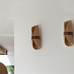 Бра плетеное из ротанга Chainmail варинант исполнения - 4 | Loft Concept в Сочи