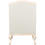 Кресло из массива бука серое с растительным орнаментом Raffael Floral Grey Armchair варинант исполнения - 2 | Loft Concept в Сочи