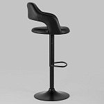 Барный стул черного цвета Strohach варинант исполнения - 2 | Loft Concept в Сочи