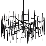 Люстра черная остроконечной формы Black Satin варинант исполнения - 5 | Loft Concept в Сочи