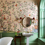 Обои ручная роспись Houghton Edo Blush варинант исполнения - 1 | Loft Concept в Сочи