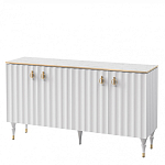 Консоль с дверками и белым рельефным фасадом Expanses of Beauty варинант исполнения - 2 | Loft Concept в Сочи