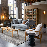 Фигурный приставной столик черного цвета AMORPHOUS варинант исполнения - 6 | Loft Concept в Сочи