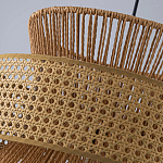 Подвесной светильник с абажуром из натуральных материалов Light Inside the Cell варинант исполнения - 7 | Loft Concept в Сочи