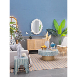 Зеркало овальное с багетом в виде кораллов Coral Dеcor варинант исполнения - 4 | Loft Concept в Сочи