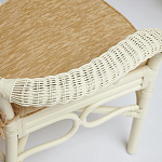 Комплект обеденный из ротанга Eloise grand white варинант исполнения - 6 | Loft Concept в Сочи