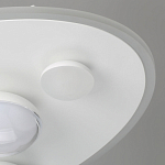 Потолочный светильник овальной формы белого цвета с 7-ю лампами Lunar Pebbles варинант исполнения - 9 | Loft Concept в Сочи