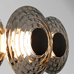 Бра из трех стеклянных фактурных дисков Eyepiece варинант исполнения - 2 | Loft Concept в Сочи