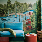 Обои ручная роспись Little London Jubilee Colourway варинант исполнения - 3 | Loft Concept в Сочи