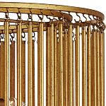 Потолочный светильник двухъярусный золотого цвета Metal Tentacles варинант исполнения - 1 | Loft Concept в Сочи