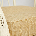 Комплект уличной мебели из ротанга Clara белый варинант исполнения - 8 | Loft Concept в Сочи