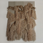 Декор настенный из соломы рафия CANVAS RAFFIA Decor варинант исполнения - 3 | Loft Concept в Сочи